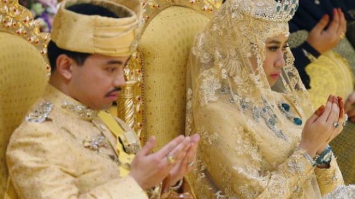 Wow, Inilah Pernikahan Super Mewah nan Megah Kerajaan Brunei