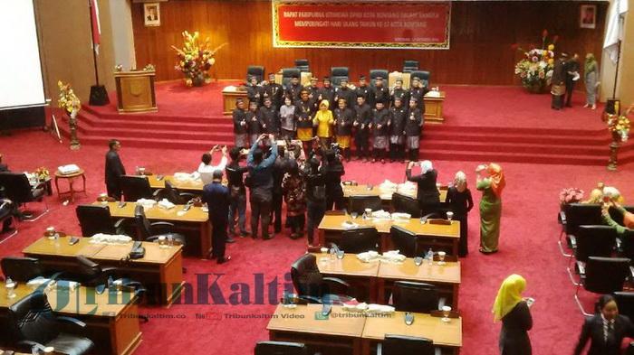 Rapat Paripurna istimewa DPRD Bontang