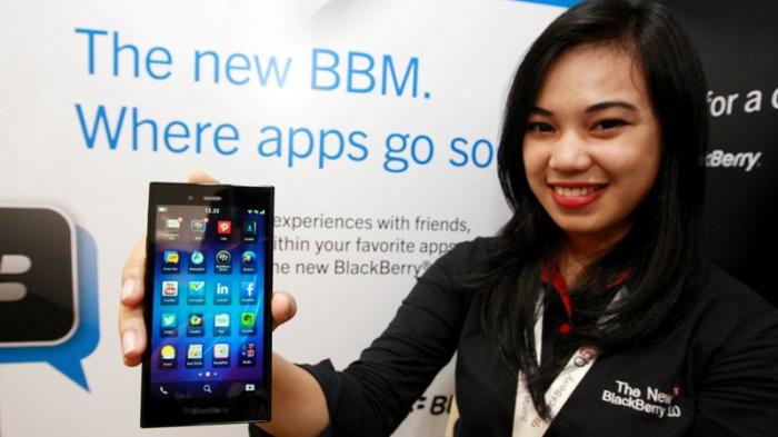 OS BlackBerry Mau