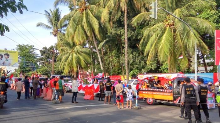 Pawai Pembangunan Memeriahkan HUT RI ke-71 Di Manado