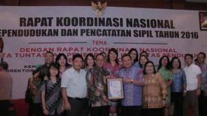 Kota Manado Raih Penghargaan Dari Pemerintah RI