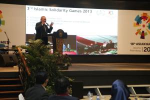 HUT PERADI, Gubernur Jualan Asian Games