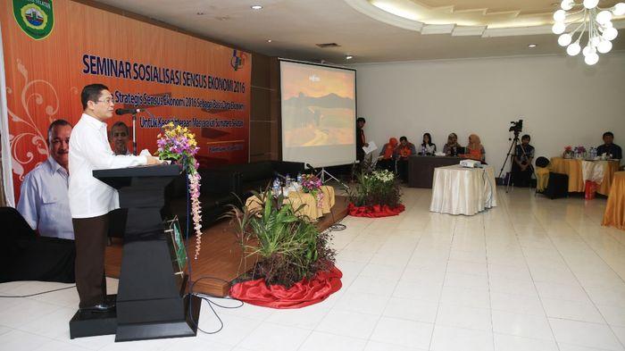 Mei 2016, Sumsel Gelar Sensus Ekonomi