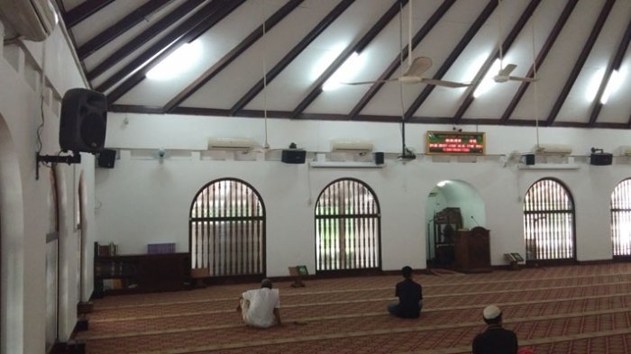 Masjid Said Naum yang beralamat di Jalan Kebon Kacang 9, Tanah Abang, Jakarta Pusat, Selasa (5/6/2018)