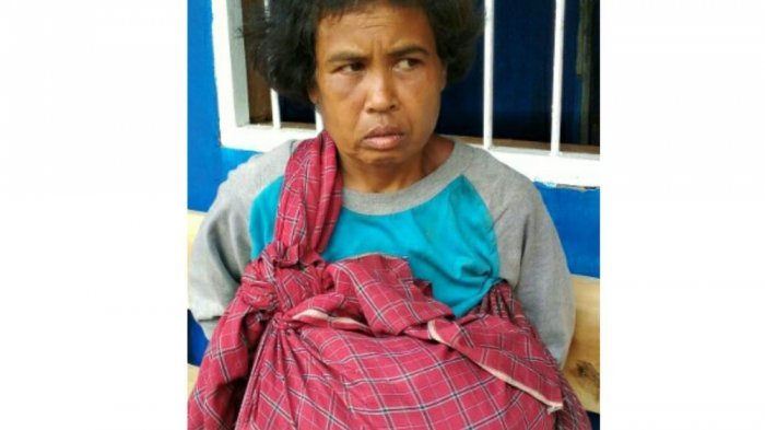 Pasien di Panti Sosial Rehabilitasi Mental Aura Welas Asih, Pelabuhanratu yang mirip Nining Sunarsih.