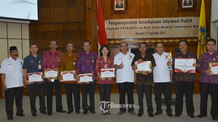 Penghargaan Keterbukaan Informasi Publik.