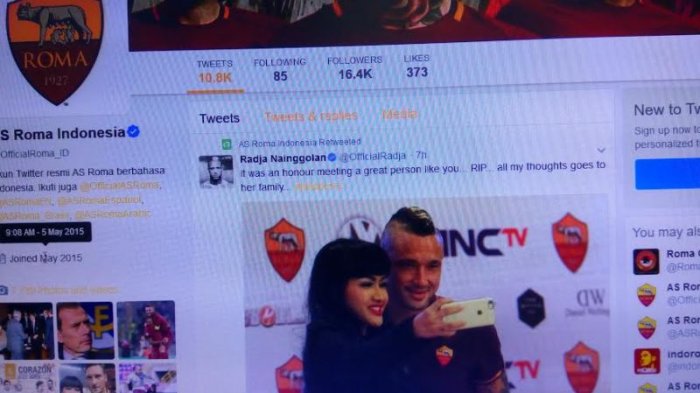 Radja Nainggolan dan Julia Perez