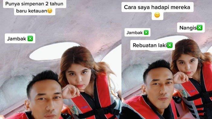 Ayu mengaku suaminya telah berselingkuh selama 2 tahun (TikTok @ayuerizky_ramadhani)