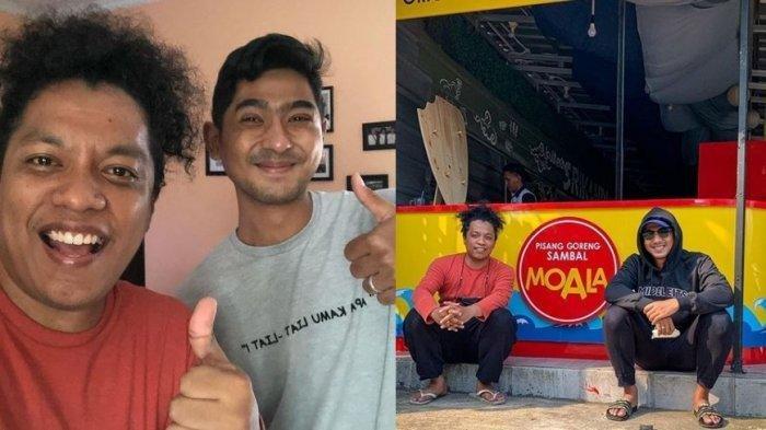 Arya Saloka dan usaha bisnisnya menjual pisang goreng untuk membuka lapangan kerja orang-orang sekitarnya