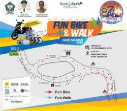 Ini Rute Fun Bike Aceh Selatan, Sepeda Motor Hadiah Utama