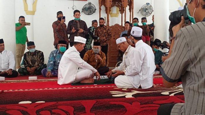 Akad nikah Ismed Sofyan di Aceh