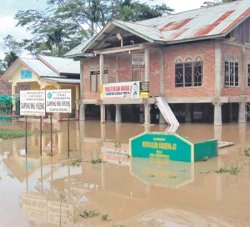 Lima Desa Terendam Banjir
