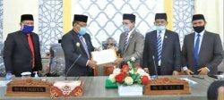 Wali Kota Serahkan LPJ Tahun 2019