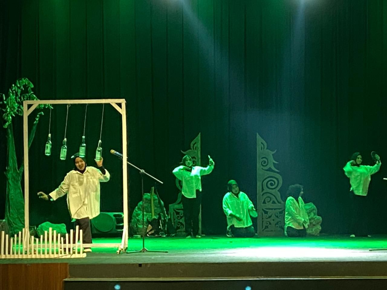 Penampilan karya Tari, Musik dan Teater oleh Mahasiswa ISBI Aceh
