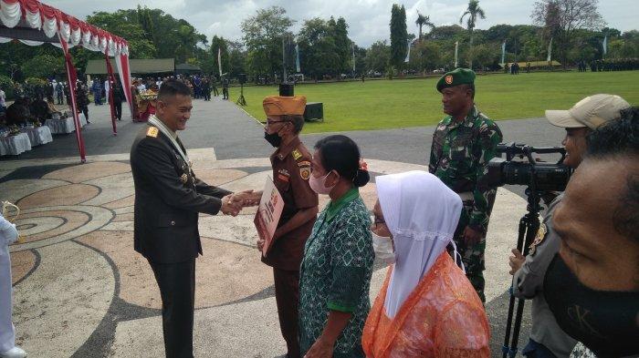 Peringatan HUT ke-77 TNI di Lapangan Puputan Margarana Niti Mandala Renon, pada Rabu 5 Oktober 2022