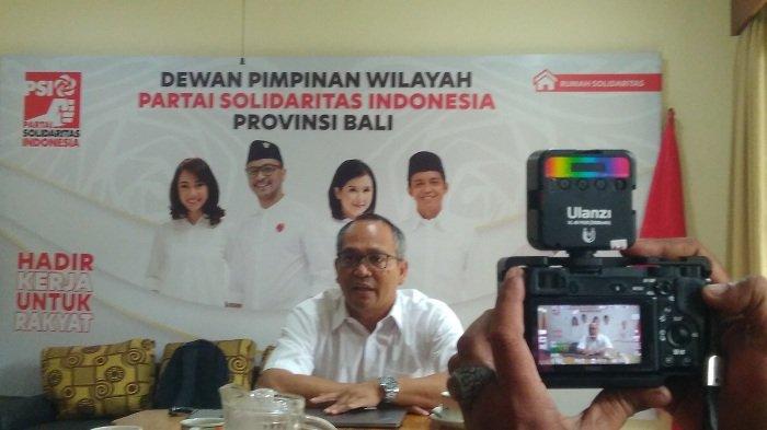 Ketua DPW PSI Bali, I Nengah Yasa Adi Susanto.