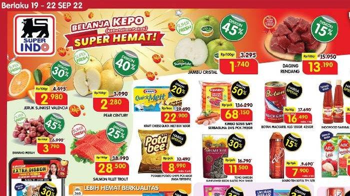 Promo Superindo 19-22 September 2022.