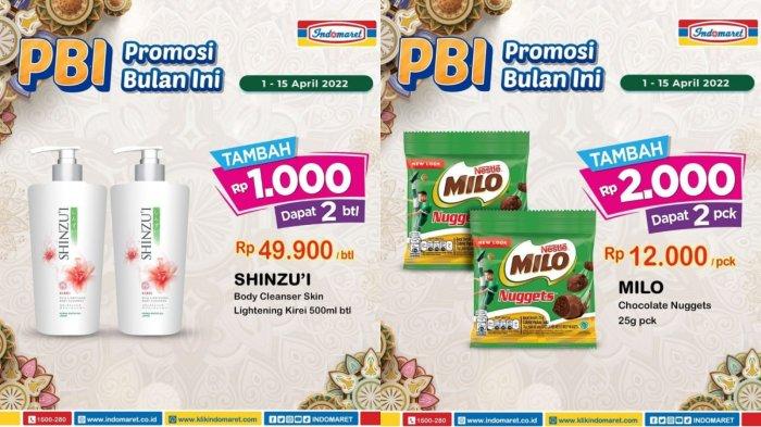 BANYAK DISKON! Promo Indomaret 11-15 April 2022, Sari Roti Rp 11.900, Madu TJ Rp 54.200
