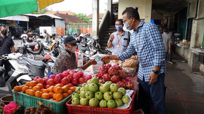 Beri Bantuan Sarana Prasarana Pasar, BRI Denpasar Dukung Pemberdayaan UMKM di Era New Normal