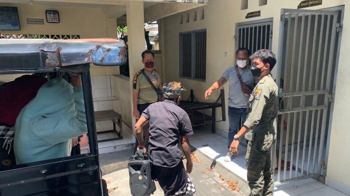 Gepeng dan pengamen di Kota Denpasar, Bali, diamankan oleh petugas Satpol PP, Sabtu 25 September 2021.