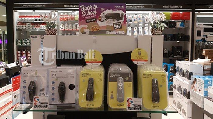 Pada periode promo dan diskon ini, pelanggan Gramedia juga dapat menikmati berbagai macam penawaran menarik.
Diantaranya adalah diskon spesial, untuk produk-produk gadget dari Kingston, Toshiba, Logitech, hingga Canon.
Para pelanggan dapat menikmati, berbagai macam produk ekslusif.
Seperti flashdisk, keyboard wireless, mouse, printer, kalkulator, serta masih banyak lagi gadget lainnya.
Semua itu bisa didapatkan, dengan harga spesial diskon hingga 40 persen.