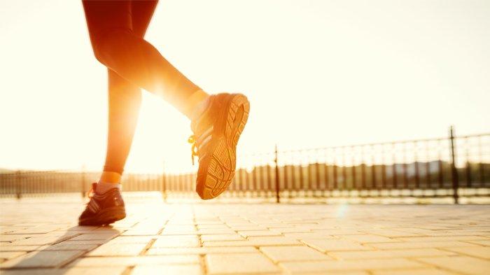 Ilustrasi Jogging di sore hari