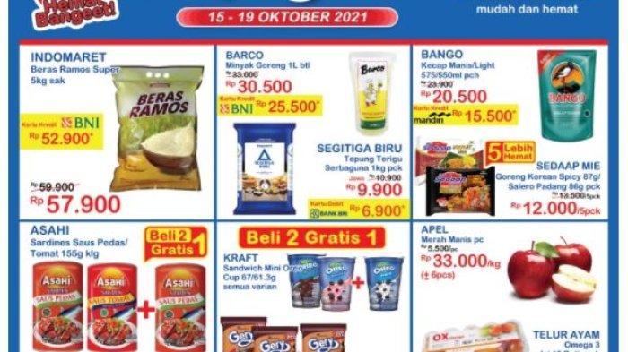Katalog promo JSM Indomaret terbaru 15-19 Oktober 2021.