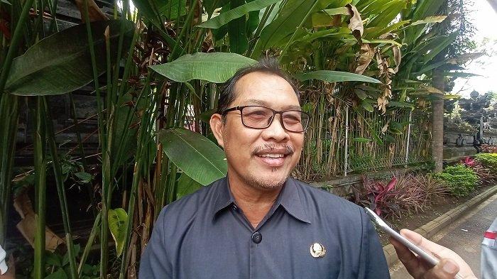 Kepala Dinas Pertanian dan Pangan Jembrana, I Wayan Sutama saat memberikan keterangan, Rabu 27 Juli 2022.