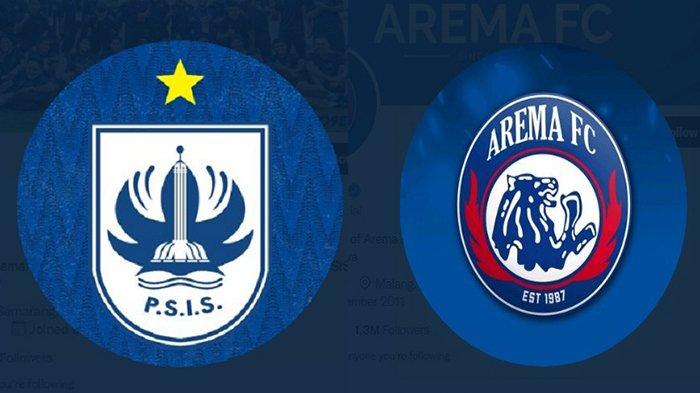 Arema FC vs PSIS Semarang malam ini di Stadion Kanjuruhan Malang.