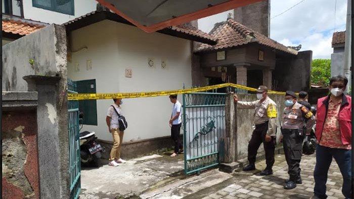 lokasi penemuan mayat perempuan di Jalan Kerta Negara, Gang Widura, Nomor 24, Dusun Poh Gading, Desa Ubung Kaja, Denpasar Utara, Kota Denpasar, Bali.