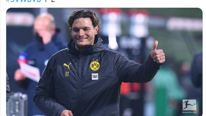 Pelatih anyar Borussia Dortmund, Edin Terzic.