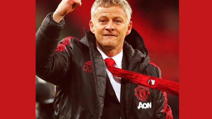 Pelatih interim Manchester United, Ole Gunnar Solksjaer