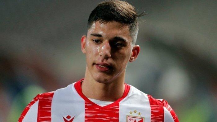 Penyerang Red Star Marko Lazetic disebut akan menjadi pengganti Pietro Pellegri di AC Milan