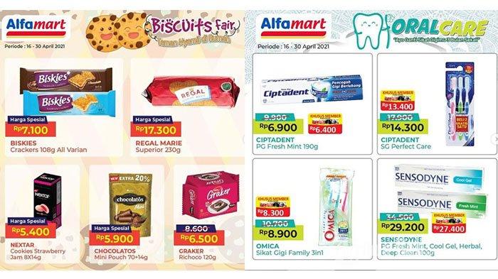 PROMO Alfamart Hari Ini 29 April 2021: Pasta Gigi Diskon, 5 Indomie Rp11.500, Biskuit Regal Rp17.300