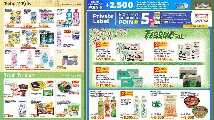 PROMO Indomaret TERBARU 11 April 2022: Tissue Fair, Sweety MamyPoko Harga Spesial, Pepsodent Diskon