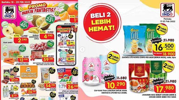 PROMO JSM Superindo Hari Ini 19 Februari 2022: Durian Diskon35%, Beras Buavita Shinzui Harga Hemat