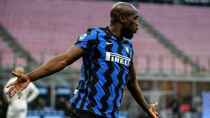 Romelu Lukaku saat bermain di Inter Milan.