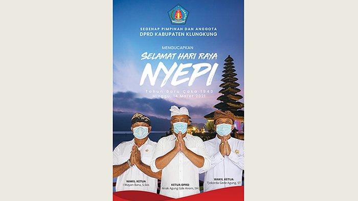 Ucapan Selamat Nyepi DPRD Klungkung