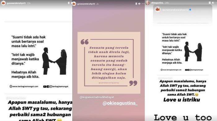 Unggahan Gunawan Dwi Cahyu dan Okie Agustina