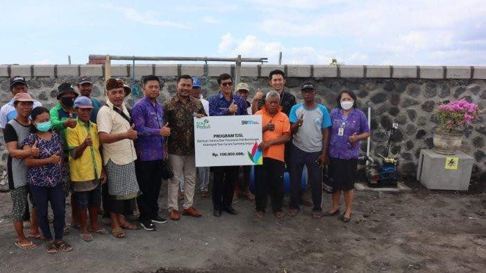Hemat Biaya Operasional Hingga 50 Persen, Petani Garam Kusamba Manfaatkan Bantuan Pompa Listrik dari PLN