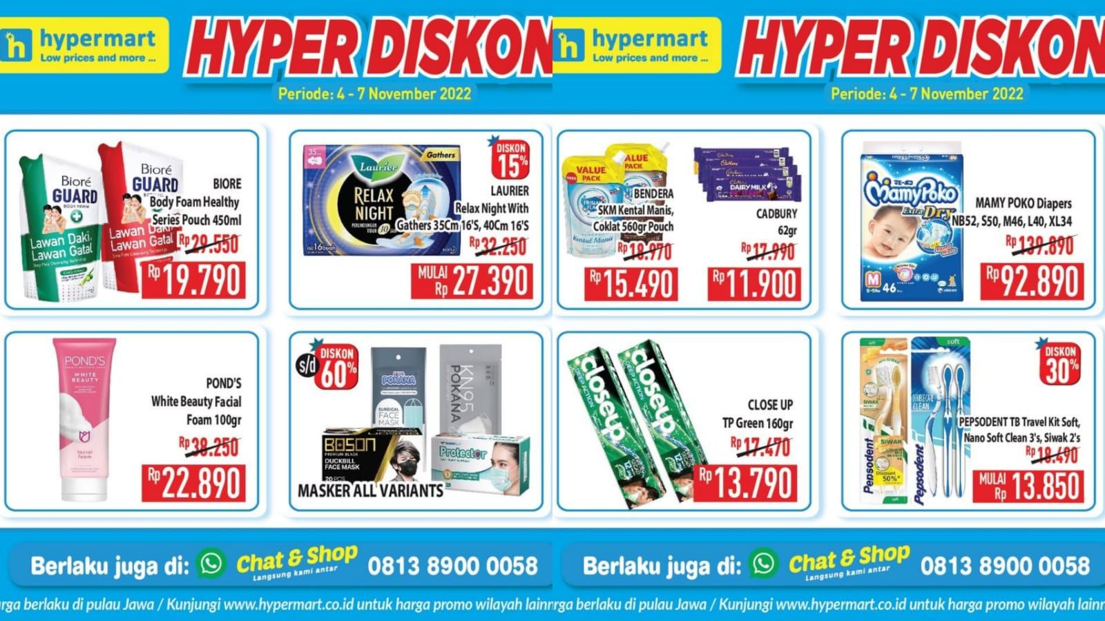 BARU! Promo JSM Hypermart 4-7 November 2022, Molto Rp 21.890, Sambal ABC Rp 11.500