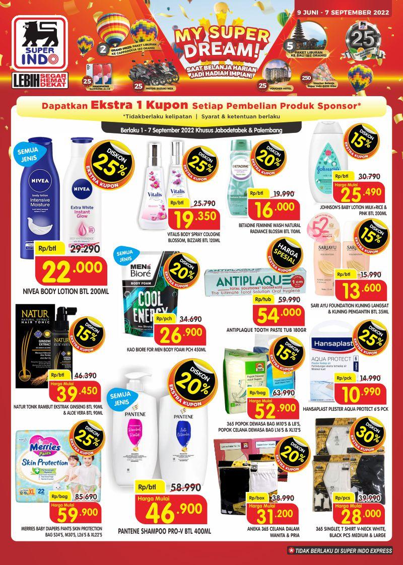 Promo Superindo 1 - 7 September 2022.