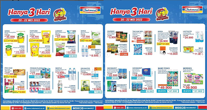 JSM Indomaret 20 - 22 Mei 2022