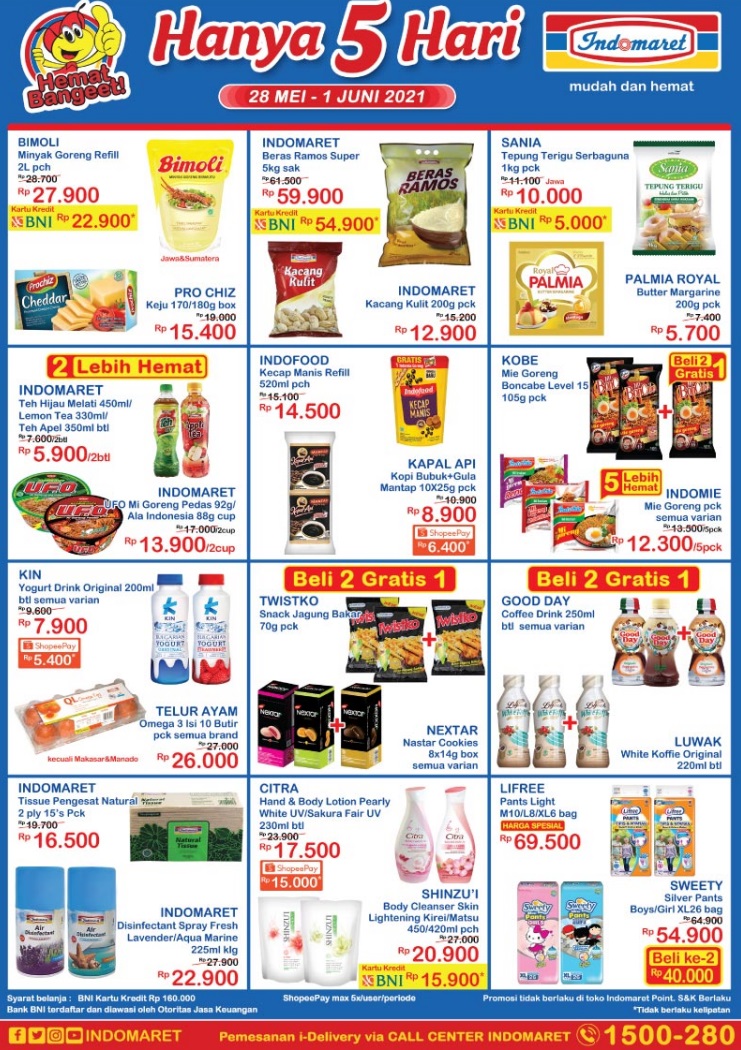 Katalog Promo JSM Indomaret 28 Mei - 1 Juni 2021.