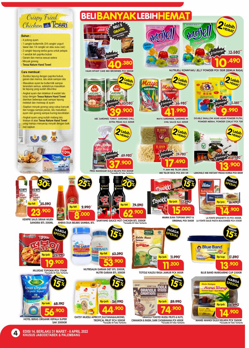 Katalog Promo Superindo 31 Maret - 6 April 2022