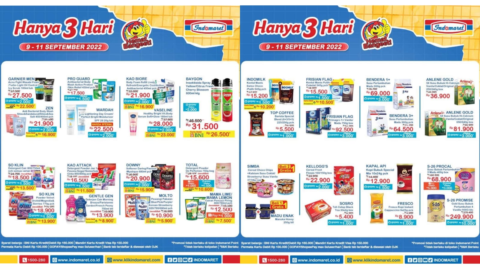 Promo Indomaret 10-11 September 2022, Buavita Rp 6.800, Minyak Goreng Fortune Rp 34.300