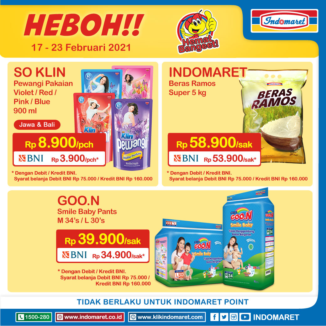 Promo Heboh 17 - 23 Februari 2021.