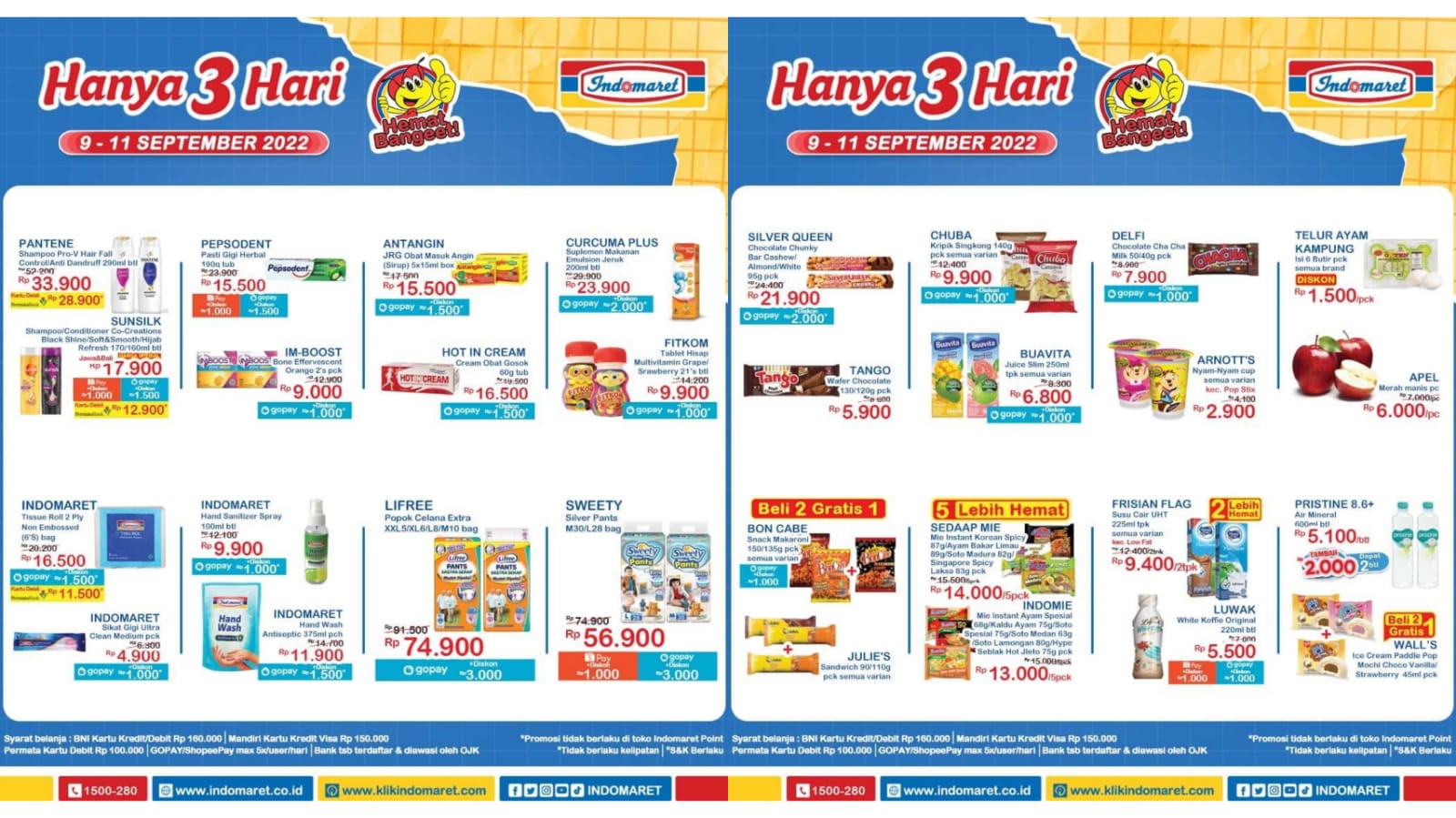 Promo Indomaret 10-11 September 2022, Buavita Rp 6.800, Minyak Goreng Fortune Rp 34.300