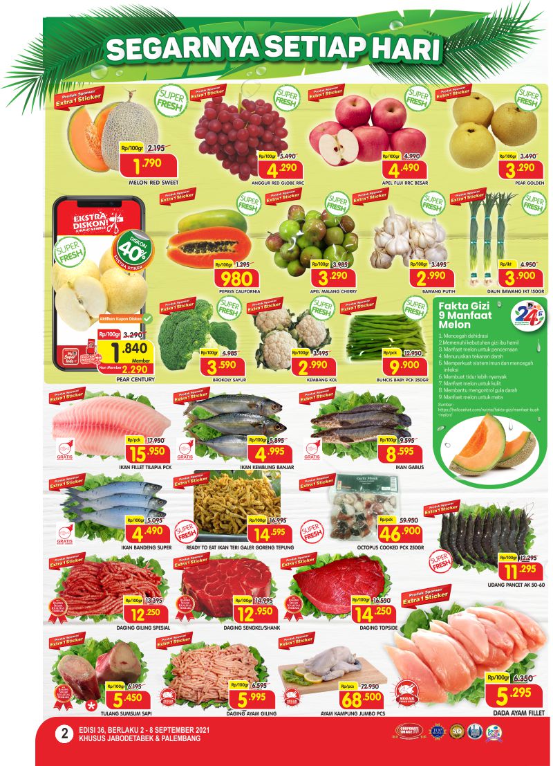 Promo Superindo 2 - 8 September 2021.