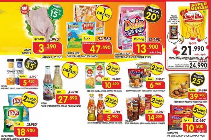 Promo Superindo Weekday 15-18 Februari 2021.